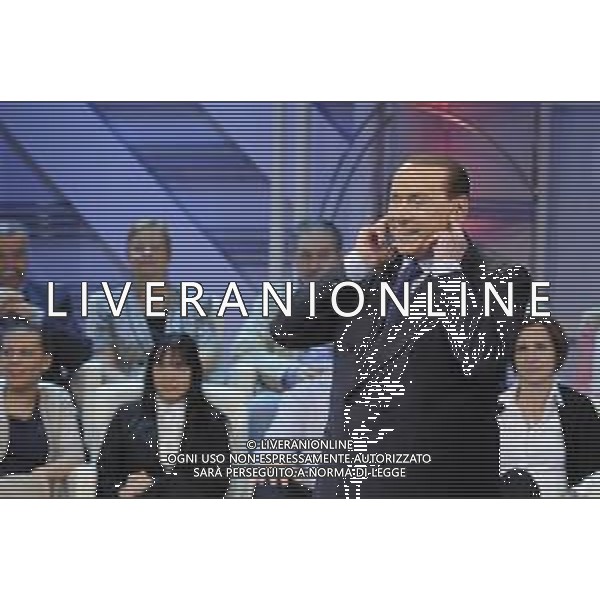 Roma - 21/05/2014 - Studi Rai - Silvio Berlusconi ospite della trasmissione TV " Agora\' " - nella foto: Silvio Berlusconi / Ph. Fabrizio Corradetti - Ag. Aldo Liverani sas