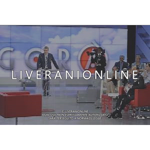 Roma - 21/05/2014 - Studi Rai - Silvio Berlusconi ospite della trasmissione TV " Agora\' " - nella foto: Silvio Berlusconi / Ph. Fabrizio Corradetti - Ag. Aldo Liverani sas