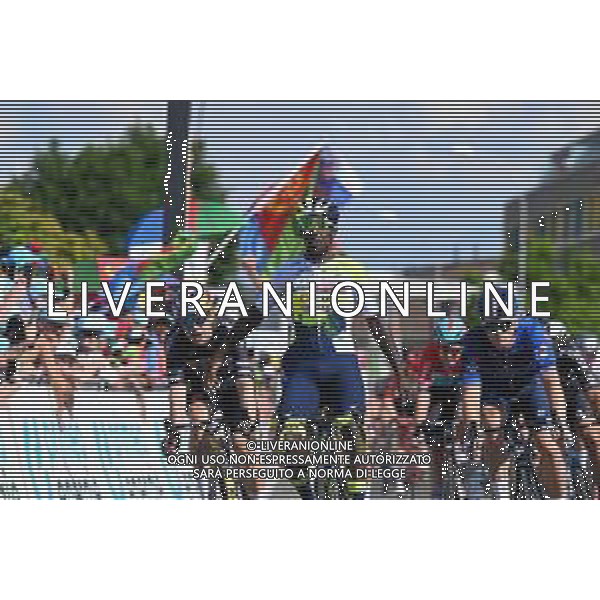 12-06-2023 Tour De Suisse; Tappa 02 Beromunster - Nottwil; 2023, Intermarche - Circus Wanty; 2023, Groupama - Fdj; 2023, Jumbo - Visma; Gyrmai Hailu, Biniam; Demare, Arnaud; Van Aert, Wout; Nottwil; ©SIROTTI/AGENZIA ALDO LIVERANI SAS