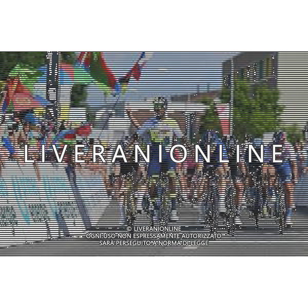 12-06-2023 Tour De Suisse; Tappa 02 Beromunster - Nottwil; 2023, Intermarche - Circus Wanty; 2023, Groupama - Fdj; 2023, Jumbo - Visma; 2023, Totalenergies; 2023, Dsm; Gyrmai Hailu, Biniam; Demare, Arnaud; Van Aert, Wout; Sagan, Peter; Bittner, Pavel; Nottwil; ©SIROTTI/AGENZIA ALDO LIVERANI SAS