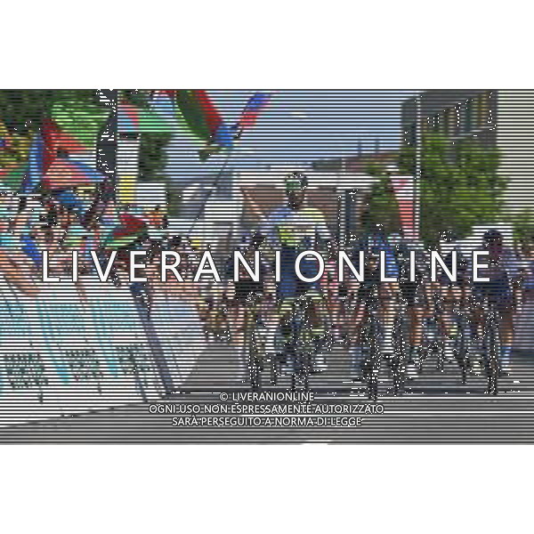 12-06-2023 Tour De Suisse; Tappa 02 Beromunster - Nottwil; 2023, Intermarche - Circus Wanty; 2023, Groupama - Fdj; 2023, Jumbo - Visma; 2023, Totalenergies; 2023, Dsm; Gyrmai Hailu, Biniam; Demare, Arnaud; Van Aert, Wout; Sagan, Peter; Bittner, Pavel; Nottwil; ©SIROTTI/AGENZIA ALDO LIVERANI SAS