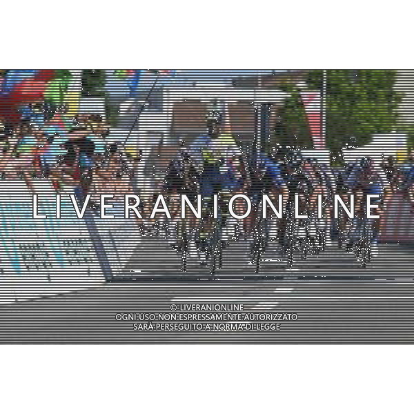 12-06-2023 Tour De Suisse; Tappa 02 Beromunster - Nottwil; 2023, Intermarche - Circus Wanty; 2023, Groupama - Fdj; 2023, Jumbo - Visma; 2023, Totalenergies; 2023, Dsm; Gyrmai Hailu, Biniam; Demare, Arnaud; Van Aert, Wout; Sagan, Peter; Bittner, Pavel; Nottwil; ©SIROTTI/AGENZIA ALDO LIVERANI SAS