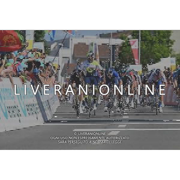 12-06-2023 Tour De Suisse; Tappa 02 Beromunster - Nottwil; 2023, Intermarche - Circus Wanty; 2023, Groupama - Fdj; 2023, Jumbo - Visma; 2023, Totalenergies; 2023, Dsm; Gyrmai Hailu, Biniam; Demare, Arnaud; Van Aert, Wout; Sagan, Peter; Bittner, Pavel; Nottwil; ©SIROTTI/AGENZIA ALDO LIVERANI SAS