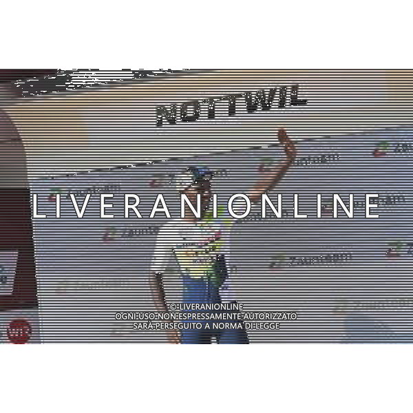 12-06-2023 Tour De Suisse; Tappa 02 Beromunster - Nottwil; 2023, Intermarche - Circus Wanty; Gyrmai Hailu, Biniam; Nottwil; ©SIROTTI/AGENZIA ALDO LIVERANI SAS