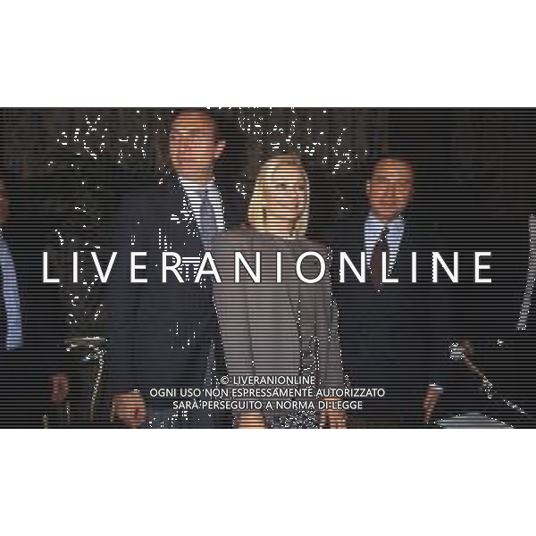 Dia- RETROSPETTIVA SILVIO BERLUSCONI STATISTA-POLITICO NELLA FOTO CON RAFFAELLA CARRA\' E PIPPO BAUDO NEL 1987 AG ALDO LIVERANI SAS