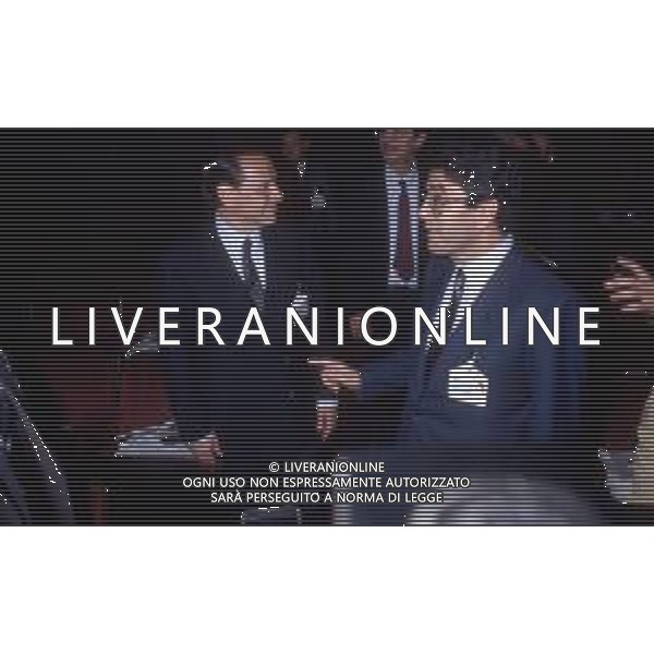 Dia- RETROSPETTIVA SILVIO BERLUSCONI STATISTA-POLITICO NELLA FOTO CON VITTORIO MERLONI A MILANO GIUGNO 1988 AG ALDO LIVERANI SAS