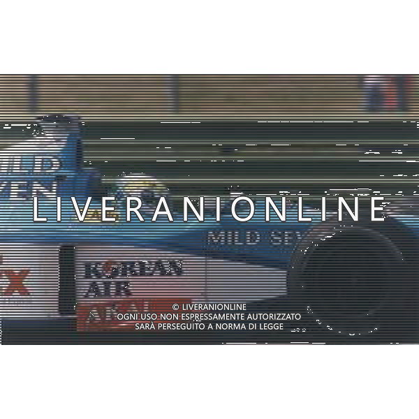 ST-RETROSPETTIVA GIANCARLO FISICHELLA PILOTA F1 NELLA FOTO GIANCARLO FISICHELLA AL GP DI MONZA 13-09-1998 FOTO DANILO RECALCATI-AG CONTROLUCE-AG ALDO LIVERANI SAS 