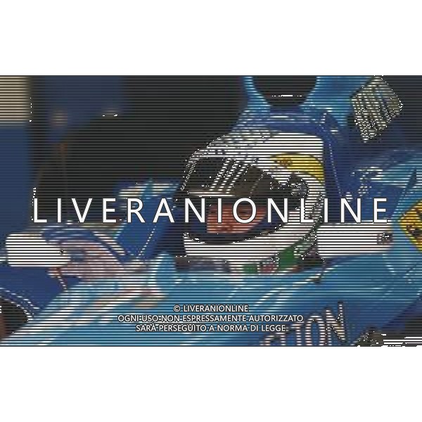 ST-RETROSPETTIVA GIANCARLO FISICHELLA PILOTA F1 NELLA FOTO GIANCARLO FISICHELLA AL GP DI MONZA 13-09-1998 FOTO DANILO RECALCATI-AG CONTROLUCE-AG ALDO LIVERANI SAS 
