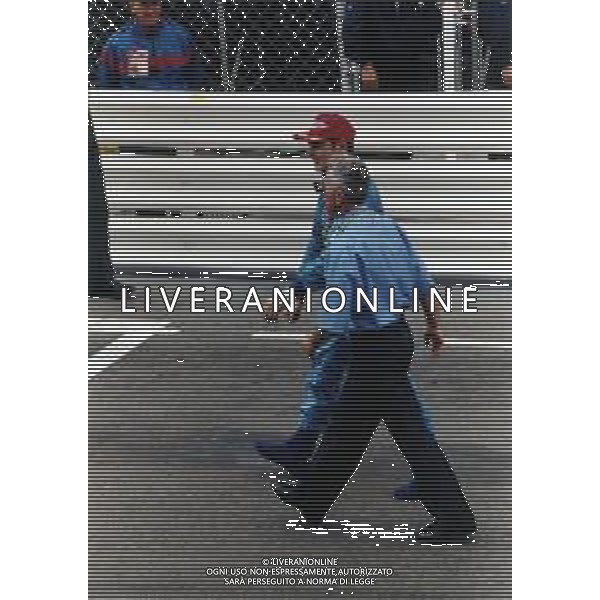 ST-RETROSPETTIVA GIANCARLO FISICHELLA PILOTA F1 NELLA FOTO GIANCARLO FISICHELLA AL GP DI MONZA 13-09-1998 FOTO DANILO RECALCATI-AG CONTROLUCE-AG ALDO LIVERANI SAS 