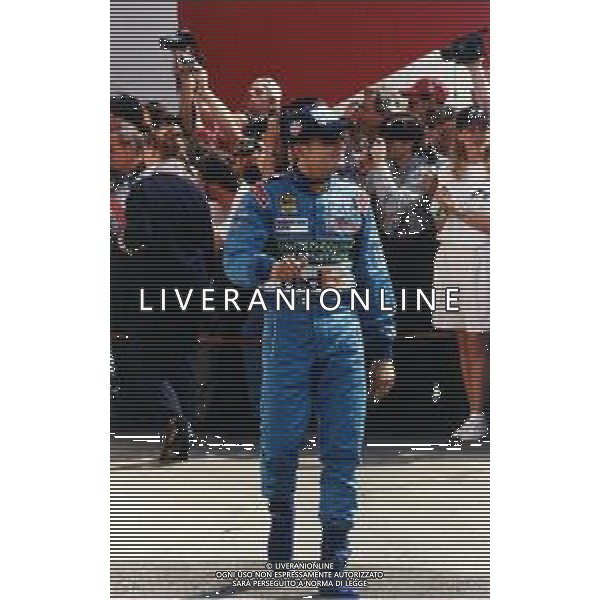 ST-RETROSPETTIVA GIANCARLO FISICHELLA PILOTA F1 NELLA FOTO GIANCARLO FISICHELLA AL GP DI MONZA 13-09-1998 FOTO DANILO RECALCATI-AG CONTROLUCE-AG ALDO LIVERANI SAS 