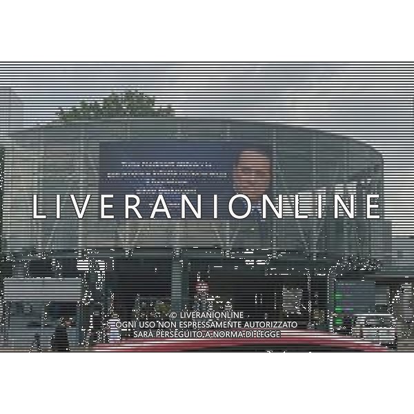 SEDE MEDIASET COLOGNO MONZESE (MILANO) 13.06.2023 NELLA FOTO L\'OMAGGIO PER LA MORTE DI SILVIO BERLUSCONI AG ALDO LIVERANI SAS
