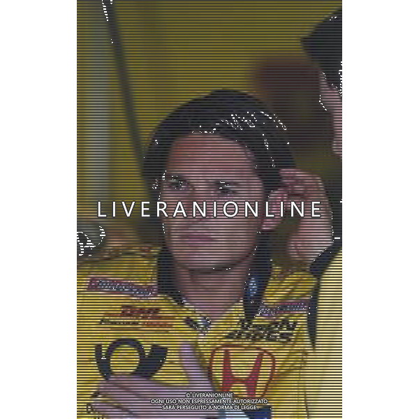 ST-RETROSPETTIVA GIANCARLO FISICHELLA PILOTA F1 NELLA FOTO GIANCARLO FISICHELLA AL GP DI MONZA 13-09-2002 FOTO DANILO RECALCATI-AG CONTROLUCE-AG ALDO LIVERANI SAS  
