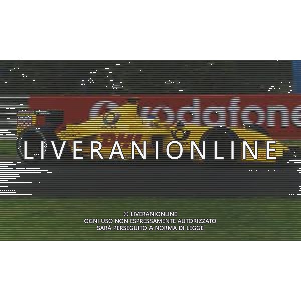 ST-RETROSPETTIVA GIANCARLO FISICHELLA PILOTA F1 NELLA FOTO GIANCARLO FISICHELLA AL GP DI MONZA 13-09-2002 FOTO DANILO RECALCATI-AG CONTROLUCE-AG ALDO LIVERANI SAS  