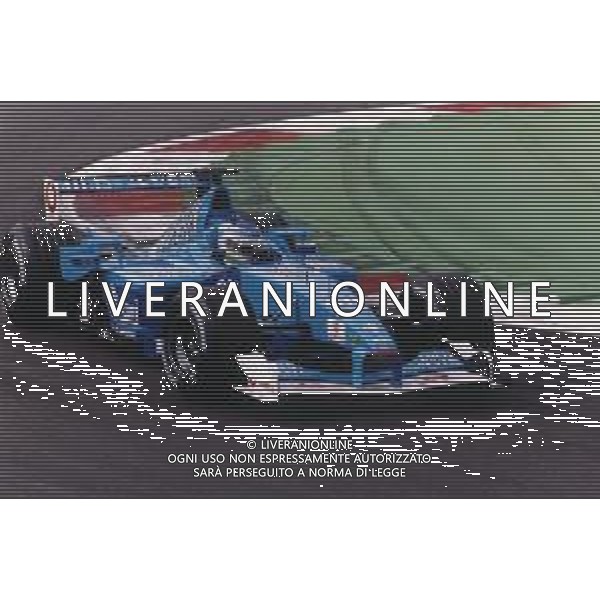 ST-RETROSPETTIVA GIANCARLO FISICHELLA PILOTA F1 NELLA FOTO GIANCARLO FISICHELLA AL GP DI MONZA 14-09-2001 FOTO DANILO RECALCATI-AG CONTROLUCE-AG ALDO LIVERANI SAS  