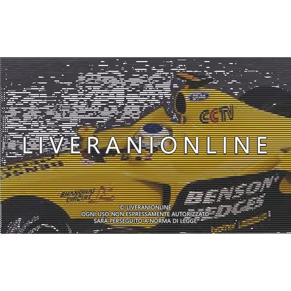 RETROSPETTIVA GINACRLO FISICHELLA PILOTA F1 NELLA FOTO GIANCARLO FISICHELLA AL GPDI SAN MARINO IL 20-04-2003 CON LA JORDAN EJ13 FOTO DANILO RECALCATI-AG ALDO LIVERANI SAS