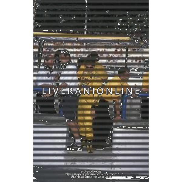 ST-RETROSPETTIVA GIANCARLO FISICHELLA PILOTA F1 NELLA FOTO GIANCARLO FISICHELLA NELL\'ANNO 1997  FOTO DANILO RECALCATI-AG CONTROLUCE-AG ALDO LIVERANI SAS 