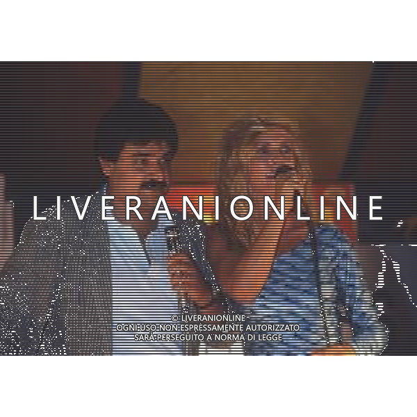 DIAP-RETROSPETTIVA SERGIO VASTANO ATTORE-COMICO NELLA FOTO SERGIO VASTANO A ROMA NELL\'ANNO 1986 AL PREMIO TORRE D\'ORO AG ALDO LIVERANI SAS