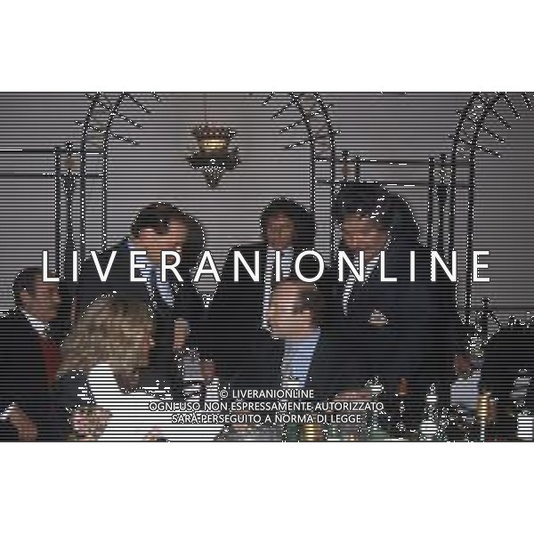 Dia- RETROSPETTIVA SILVIO BERLUSCONI STATISTA-POLITICO NELLA FOTO CON UMBERTO SMAILA AG ALDO LIVERANI SAS