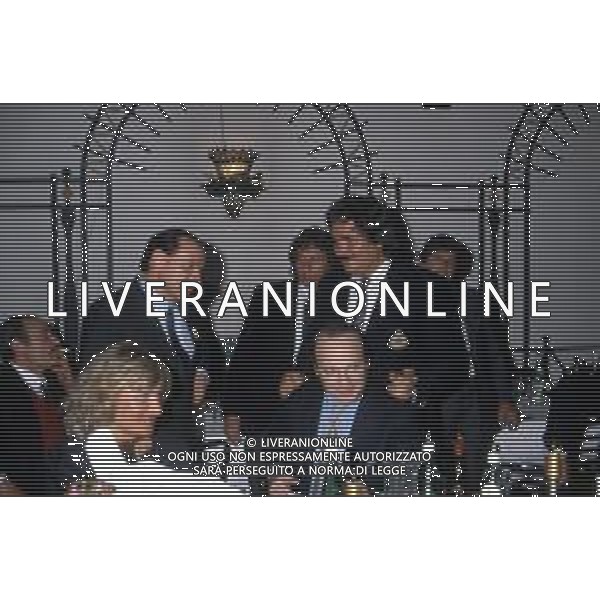 Dia- RETROSPETTIVA SILVIO BERLUSCONI STATISTA-POLITICO NELLA FOTO CON UMBERTO SMAILA AG ALDO LIVERANI SAS