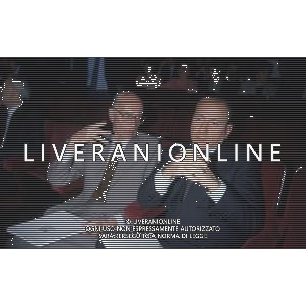 Dia- RETROSPETTIVA SILVIO BERLUSCONI STATISTA-POLITICO NELLA FOTO CON INDRO MONTANELLI AG ALDO LIVERANI SAS