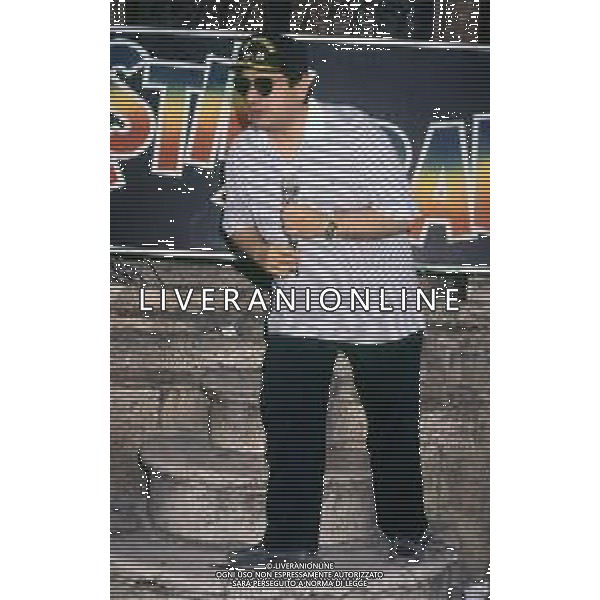 DIAP-RETROSPETTIVA SERGIO VASTANO ATTORE-COMICO NELLA FOTO SERGIO VASTANO AL FESTIVALBAR AG ALDO LIVERANI SAS  