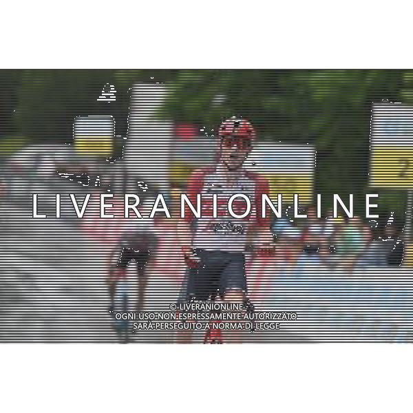 13-06-2023 Tour De Suisse; Tappa 03 Tafers - Villars Sur Ollon; 2023, Trek - Segafredo; Skjelmose Jensen, Mattias; Villars Sur Ollon; ©SIROTTI/AGENZIA ALDO LIVERANI SAS