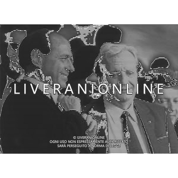 ST- RETROSPETTIVA SILVIO BERLUSCONI STATISTA-POLITICO E PRESIDENTE MILAN CALCIO NELLA FOTO CON MARIO CECCHI GORI NEL 1992-1993 ©DFP / AGENZIA ALDO LIVERANI SAS