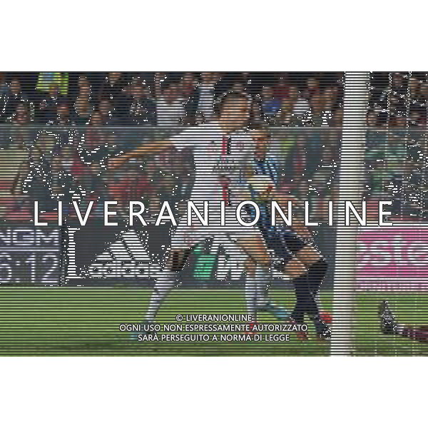 Daniel Cosimo Leo (Calcio Foggia 1920) scores a goal of 1-0 during the Italian soccer Serie C Playoffs match Calcio Foggia vs Calcio Lecco 1912 on June 13, 2023 at Pino Zaccheria Stadium in Foggia, Italy. Photo by Emmanuele Mastrodonato/ag. Aldo Liverani sas