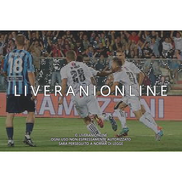 Daniel Cosimo Leo (Calcio Foggia 1920) celebrates after scoring a goal with teammates during the Italian soccer Serie C Playoffs match Calcio Foggia vs Calcio Lecco 1912 on June 13, 2023 at Pino Zaccheria Stadium in Foggia, Italy. Photo by Emmanuele Mastrodonato/ag. Aldo Liverani sas