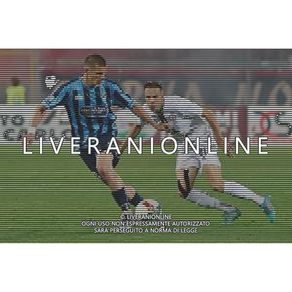 Lorenzo Pinzauti (Calcio Lecco 1912) and Daniel Cosimo Leo (Calcio Foggia 1920) during the Italian soccer Serie C Playoffs match Calcio Foggia vs Calcio Lecco 1912 on June 13, 2023 at Pino Zaccheria Stadium in Foggia, Italy. Photo by Emmanuele Mastrodonato/ag. Aldo Liverani sas