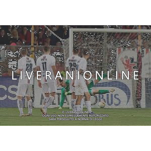 Franco Lepore (Calcio Lecco 1912) scores a goal of 1-2 during the Italian soccer Serie C Playoffs match Calcio Foggia vs Calcio Lecco 1912 on June 13, 2023 at Pino Zaccheria Stadium in Foggia, Italy. Photo by Emmanuele Mastrodonato/ag. Aldo Liverani sas