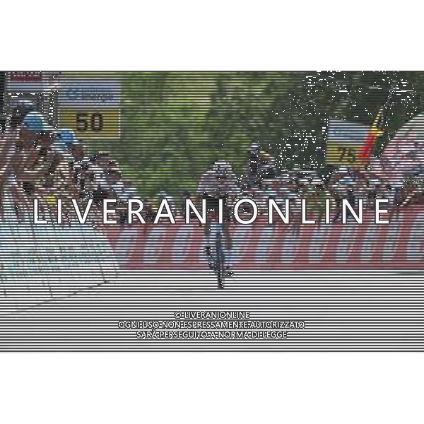 14-06-2023 Tour De Suisse; Tappa 04 Monthey - Leukerbad; 2023, Ag2r - Citroen; Gall, Felix; Leukerbad; ©SSIROTTI / AGENZIA ALDO LIVERANI SAS