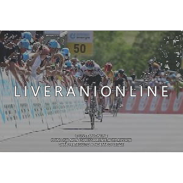 14-06-2023 Tour De Suisse; Tappa 04 Monthey - Leukerbad; 2023, Soudal - Quickstep; Evenepoel, Remco; Leukerbad; ©SSIROTTI / AGENZIA ALDO LIVERANI SAS