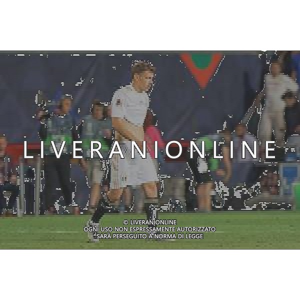 Nicolò Barella (Italy) disappointment during the UEFA Nations League 2022/23 semifinal match between Spain and Italy at FC Twente Stadium on June 15, 2023 in Enschede, Netherland. Photo by Emmanuele Mastrodonato/ag. Aldo Liverani sas/ AGENZIA ALDO LIVERANI SAS -Spagna - Italia Semifinale UEFA Nations League 2022/23 Twente Stadium Enschede, Olanda 15.06.2023