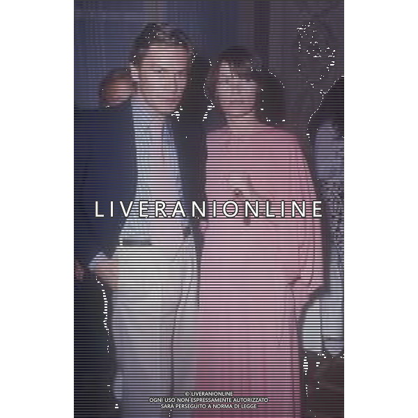 COL-RETROSPETTIVA HELMUT BERGER ATTORE NELLA FOTO HELMUT BERGER CON GLENDA JACKSON A CANNES NELL\'ANNO 1976 AG ALDO LIVERANI SAS