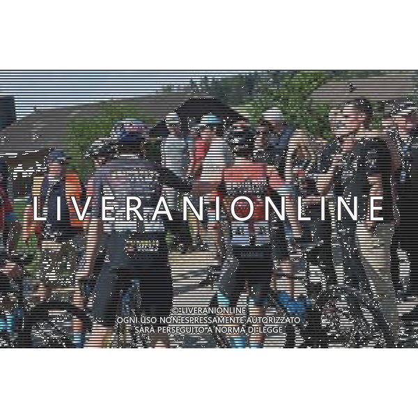 16-06-2023 Tour De Suisse; Tappa 06 La Punt - Oberwil Lieli; 2023, Bahrain - Victorious; 2023, Jumbo - Visma; Van Aert, Wout; Oberwil Lieli; ©SIROTTI / AGENZIA ALDO LIVERANI SAS
