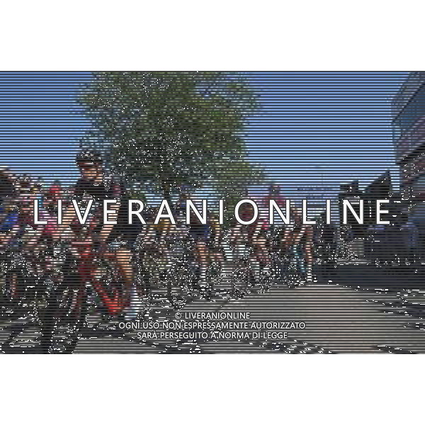 16-06-2023 Tour De Suisse; Tappa 06 La Punt - Oberwil Lieli; 2023, Bahrain - Victorious; 2023, Tudor; Mader, Gino; Kluckers, Arthur; Oberwil Lieli; ©SIROTTI / AGENZIA ALDO LIVERANI SAS