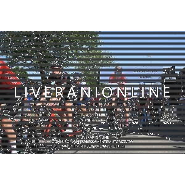 16-06-2023 Tour De Suisse; Tappa 06 La Punt - Oberwil Lieli; 2023, Bahrain - Victorious; 2023, Tudor; Mader, Gino; Kluckers, Arthur; Oberwil Lieli; ©SIROTTI / AGENZIA ALDO LIVERANI SAS