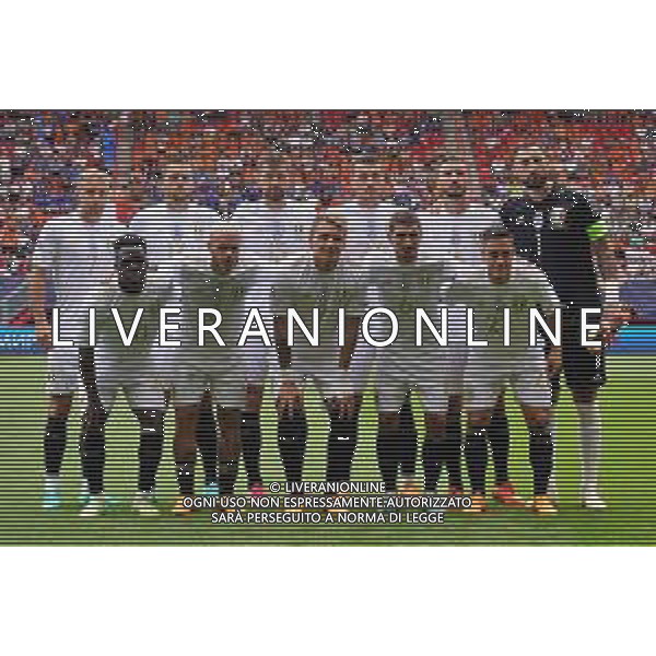 Italy team line up during the UEFA Nations League 2022/23 match between Netherland and Italy at FC Twente Stadium on June 18, 2023 in Enschede, Netherland. Photo by Emmanuele Mastrodonato/ag. Aldo Liverani sas
