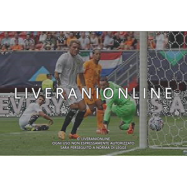 Federico Chiesa (Italy) scores a goal of 1-3 during the UEFA Nations League 2022/23 match between Netherland and Italy at FC Twente Stadium on June 18, 2023 in Enschede, Netherland. Photo by Emmanuele Mastrodonato/ag. Aldo Liverani sas