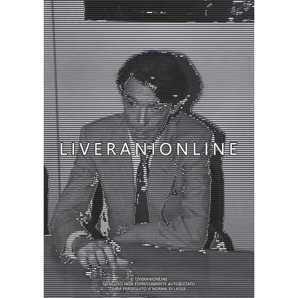 NEG-RETROSPETTIVA MASSIMO MORATTI PRESIDENTE INTER NELLA FOTO MASSIMO MORATTI OSPITE DELL REDAZIONE DELLA GAZZETTA DELLO SPORT SETTEMBRE 1992 A MILANO AG ALDO LIVERANI SAS