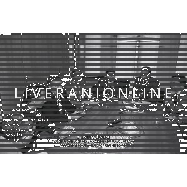 NEG-RETROSPETTIVA MASSIMO MORATTI PRESIDENTE INTER NELLA FOTO MASSIMO MORATTI OSPITE DELL REDAZIONE DELLA GAZZETTA DELLO SPORT SETTEMBRE 1992 A MILANO AG ALDO LIVERANI SAS