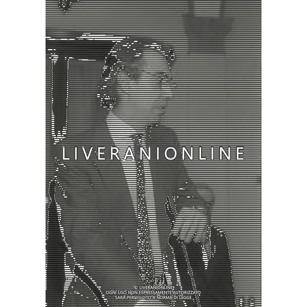 NEG-RETROSPETTIVA MASSIMO MORATTI PRESIDENTE INTER NELLA FOTO MASSIMO MORATTI ALLA BANCA POPOLARE DI MILANO PER L\' ASSEMBLEA DEI SOCI NELL\'ANNO 1995 AG ALDO LIVERANI SAS 