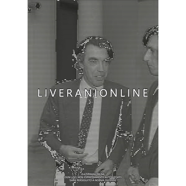 NEG-RETROSPETTIVA MASSIMO MORATTI PRESIDENTE INTER NELLA FOTO MASSIMO MORATTI ALLA BANCA POPOLARE DI MILANO PER L\' ASSEMBLEA DEI SOCI NELL\'ANNO 1995 AG ALDO LIVERANI SAS 