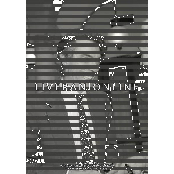 NEG-RETROSPETTIVA MASSIMO MORATTI PRESIDENTE INTER NELLA FOTO MASSIMO MORATTI ALLA BANCA POPOLARE DI MILANO PER L\' ASSEMBLEA DEI SOCI NELL\'ANNO 1995 AG ALDO LIVERANI SAS 