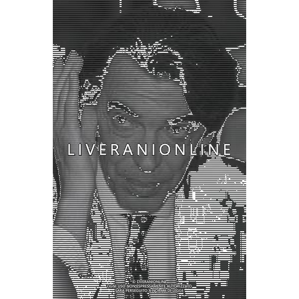 NEG-RETROSPETTIVA MASSIMO MORATTI PRESIDENTE INTER NELLA FOTO MASSIMO MORATTI ALLA BANCA POPOLARE DI MILANO PER L\' ASSEMBLEA DEI SOCI NELL\'ANNO 1995 AG ALDO LIVERANI SAS 