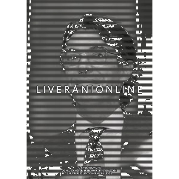 NEG-RETROSPETTIVA MASSIMO MORATTI PRESIDENTE INTER NELLA FOTO MASSIMO MORATTI ALLA BANCA POPOLARE DI MILANO PER L\' ASSEMBLEA DEI SOCI NELL\'ANNO 1995 AG ALDO LIVERANI SAS 