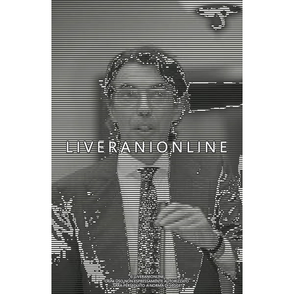 NEG-RETROSPETTIVA MASSIMO MORATTI PRESIDENTE INTER NELLA FOTO MASSIMO MORATTI ALLA BANCA POPOLARE DI MILANO PER L\' ASSEMBLEA DEI SOCI NELL\'ANNO 1995 AG ALDO LIVERANI SAS 