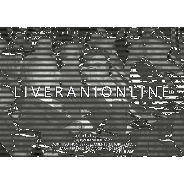 NEG-RETROSPETTIVA MASSIMO MORATTI PRESIDENTE INTER  NELLA FOTO MASSIMO MORATTI PRESIDENTE INTER NELL\'ANNO 1995 CON OTTAVIO BIANCHI AG ALDO LIVERANI SAS  