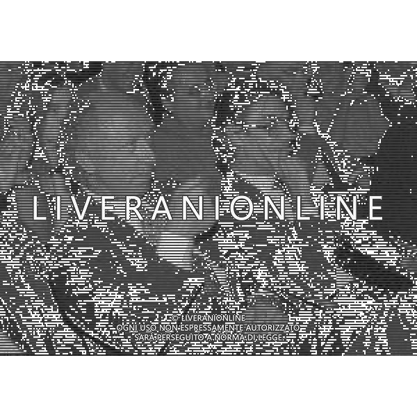 NEG-RETROSPETTIVA MASSIMO MORATTI PRESIDENTE INTER  NELLA FOTO MASSIMO MORATTI PRESIDENTE INTER NELL\'ANNO 1995 CON OTTAVIO BIANCHI AG ALDO LIVERANI SAS  